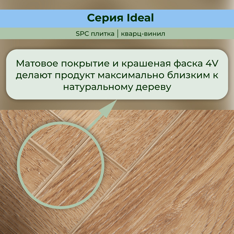 35ID32 Кварцвинил замковый STRONG STEP Идеал 126x630x5 Сиена