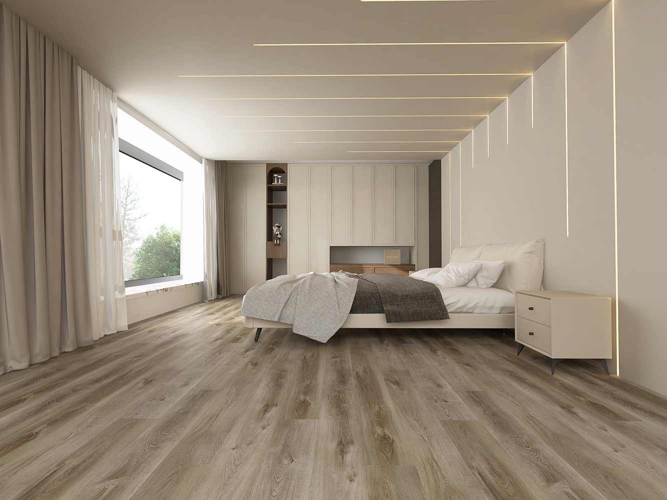 12EX54 Кварцвинил клеевой STRONG STEP Эксперт 178x1219x2,5 Антик